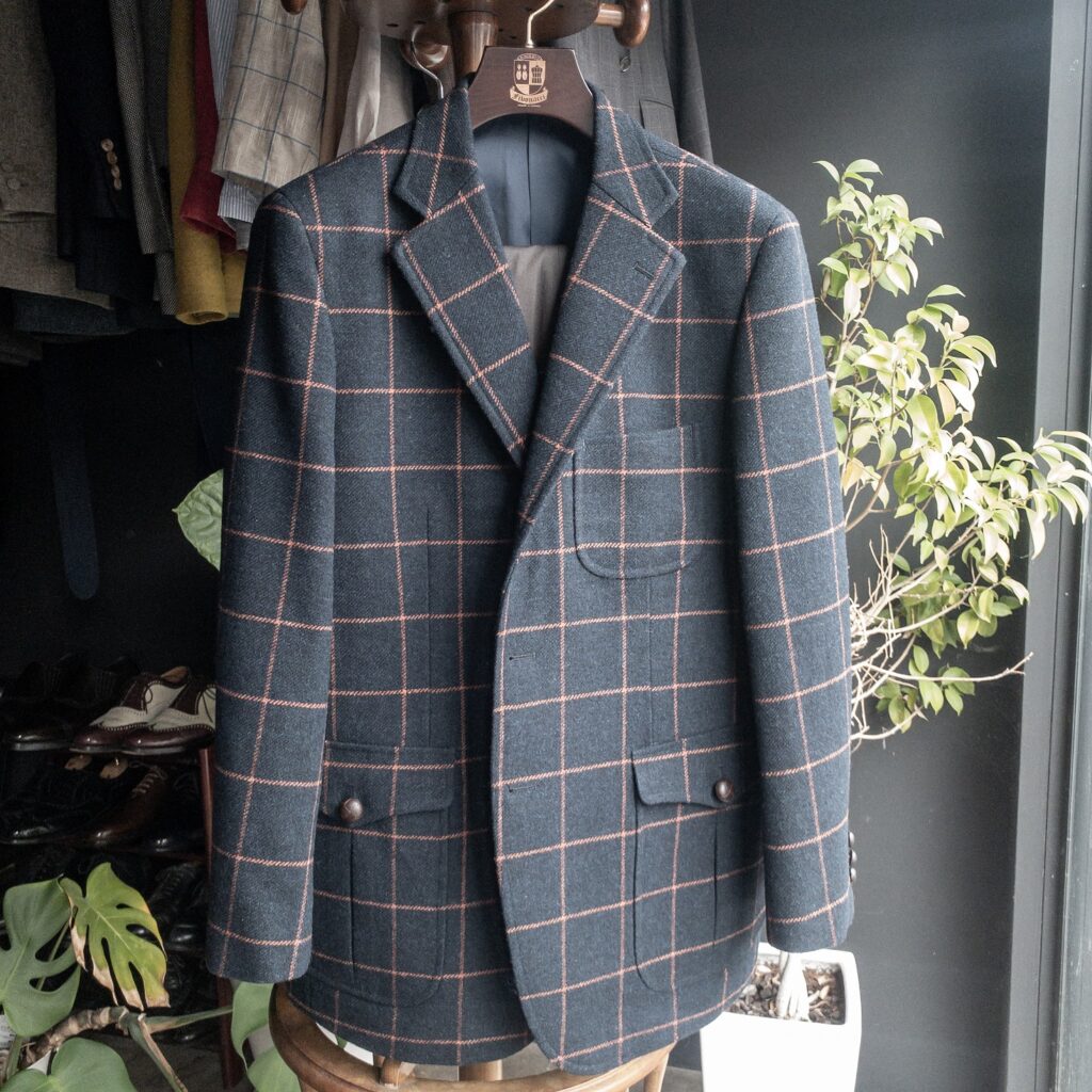 エルボーパッチ付きツイードジャケット|フィボナッチ紳士洋品店-墨田区