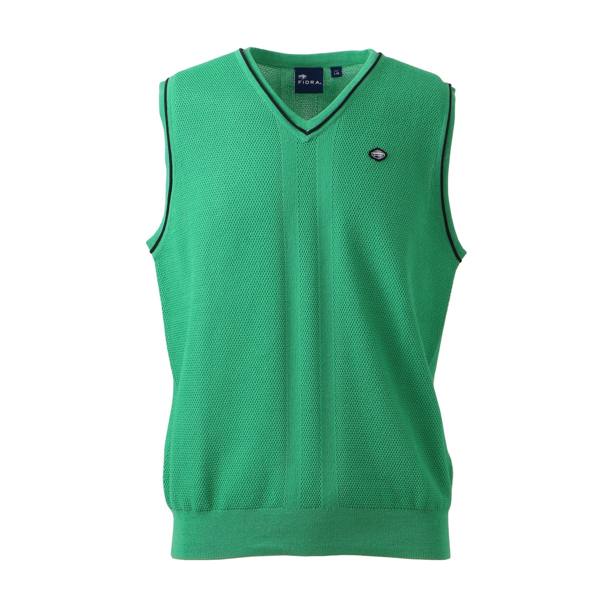 軽量ニットベスト【メンズ】グリーン – FIDRA
