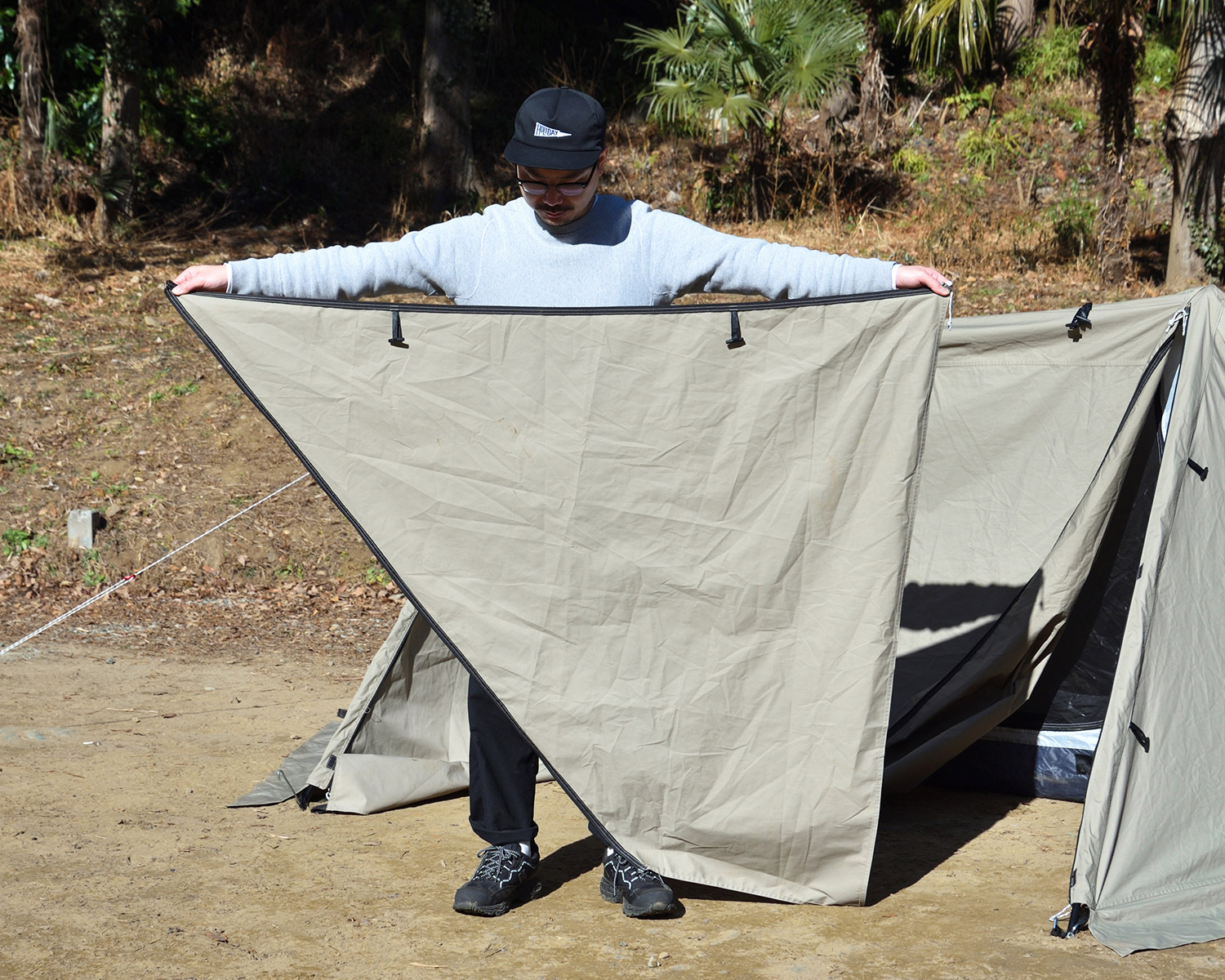 FIELDOOR（フィールドア） | パップテント TC 320/450用サイドシート