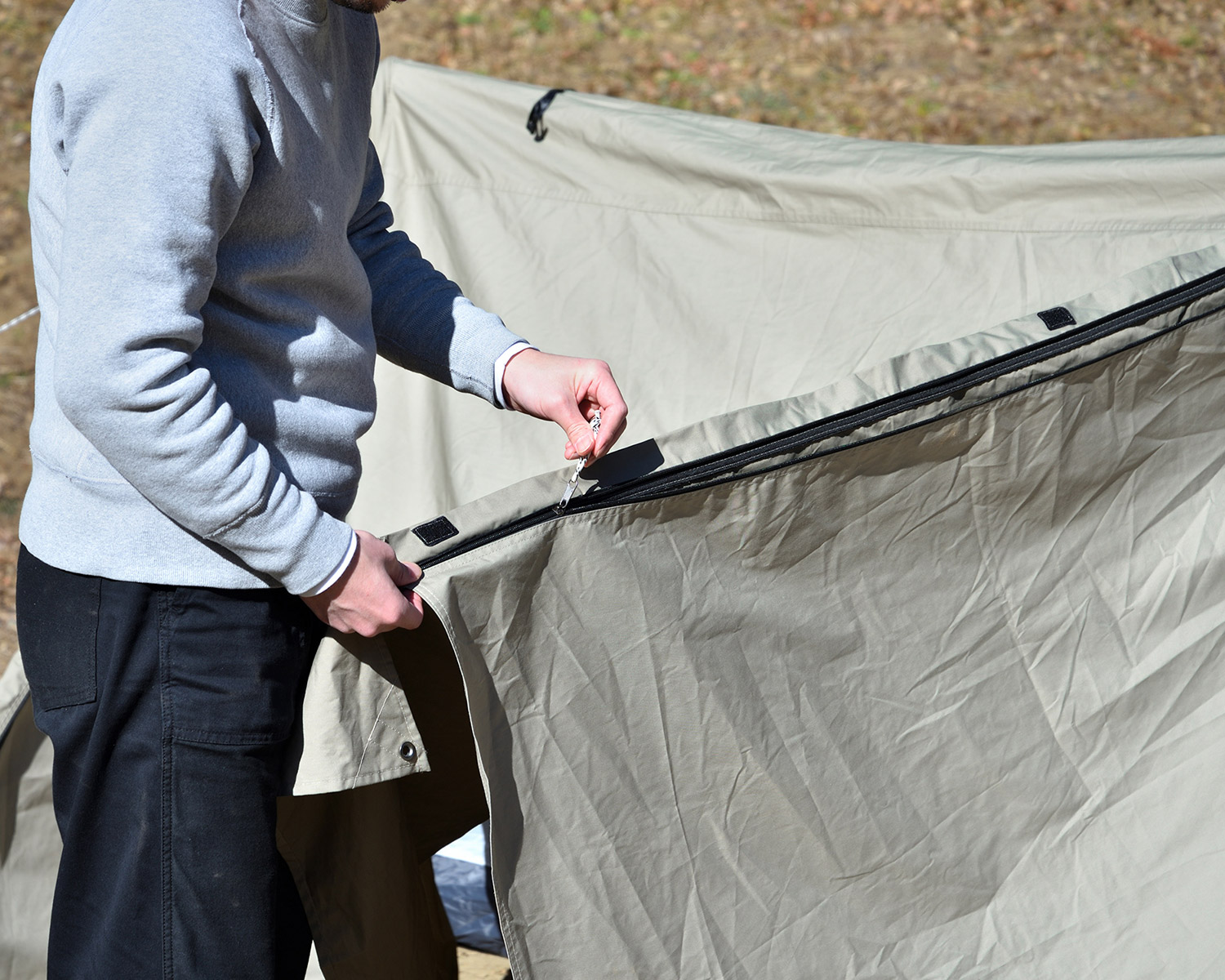 FIELDOOR（フィールドア） | パップテント TC 320/450用サイドシート