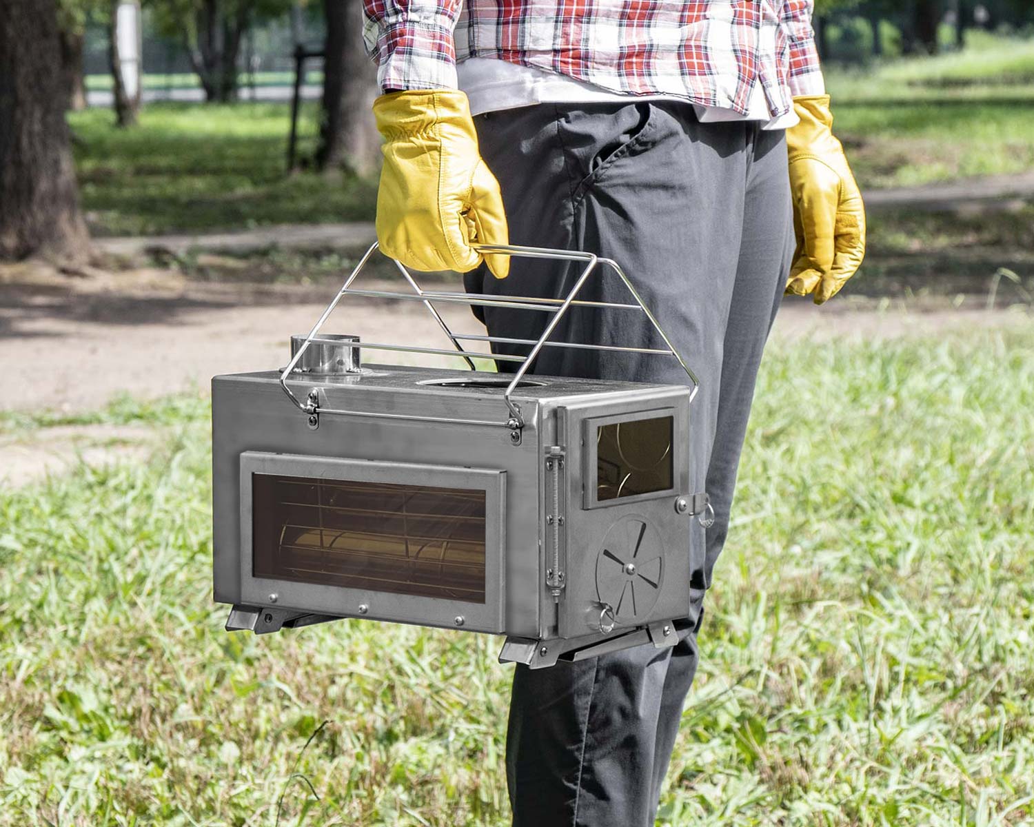 FIELDOOR（フィールドア） | 薪ストーブ 2面ガラス窓タイプ