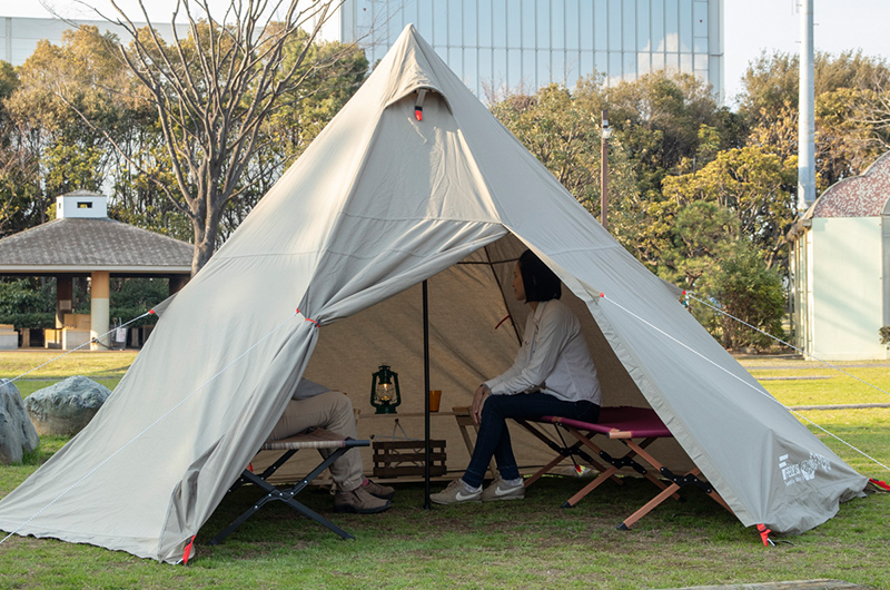 FIELDOOR（フィールドア） | 新製品情報 | ワンポールテントT/C 400