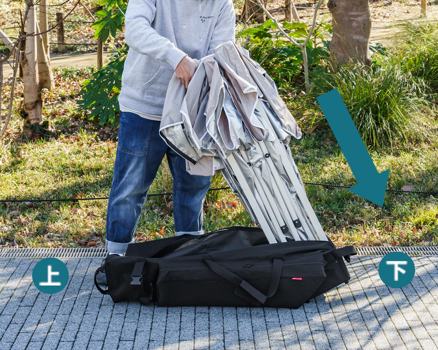 FIELDOOR（フィールドア） | タープテント用 キャスター付プレミアム