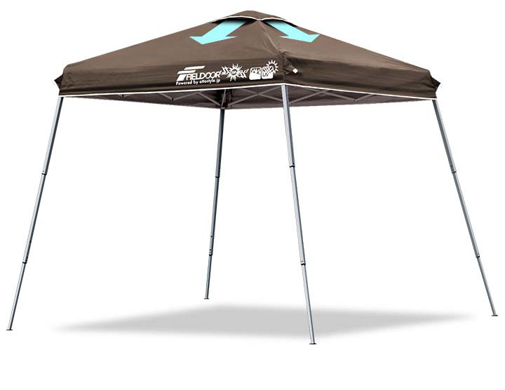 FIELDOOR（フィールドア） | ポータブルタープテント（アルミ）