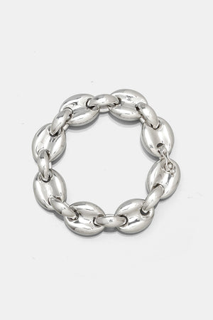 Fifth Silver Bracelet PU1991 / シルバーチェーンブレスレット