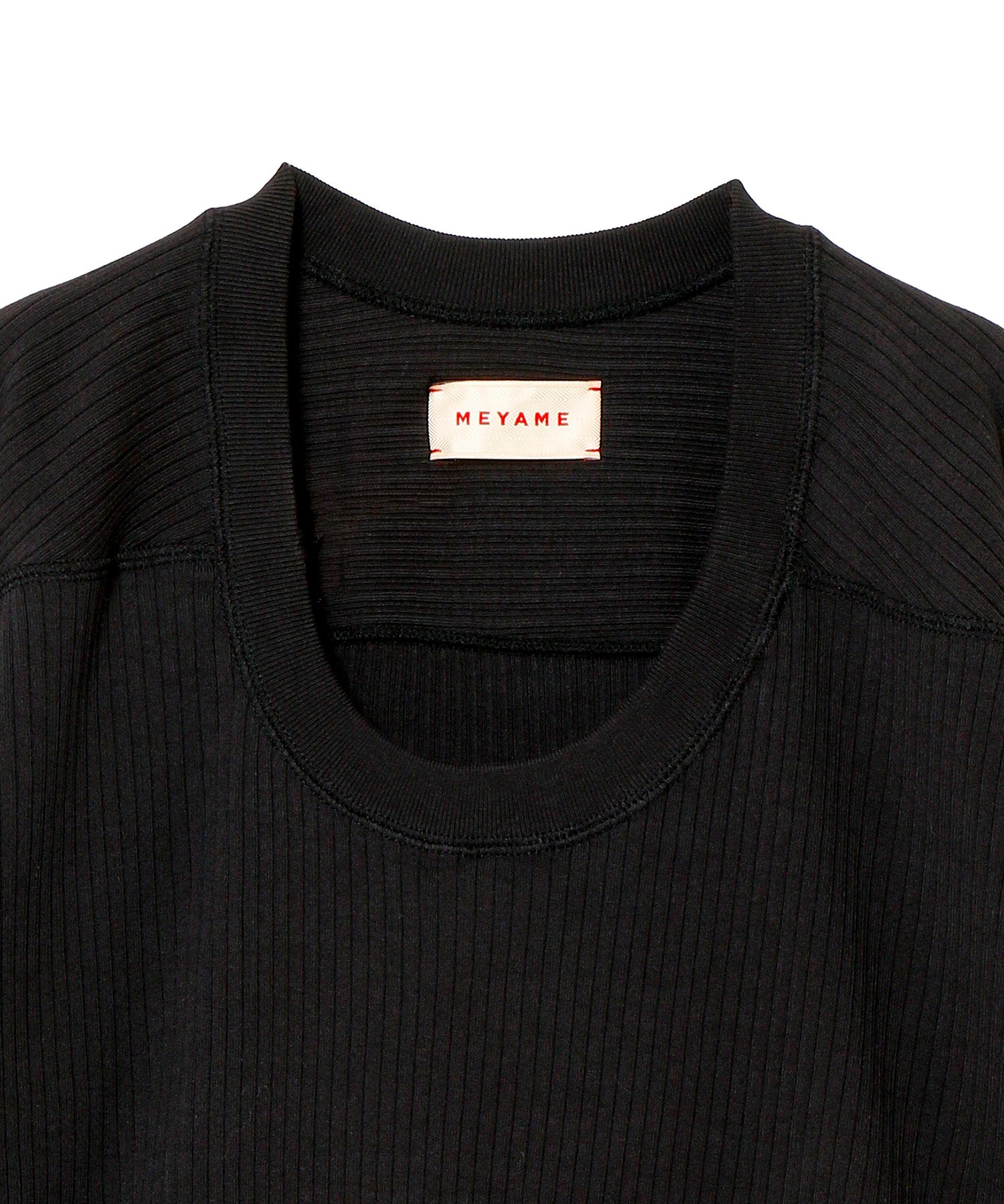 OBLONG NECK PULLOVER - MEYAME (メヤメ) - tops (トップス) | FIGURE