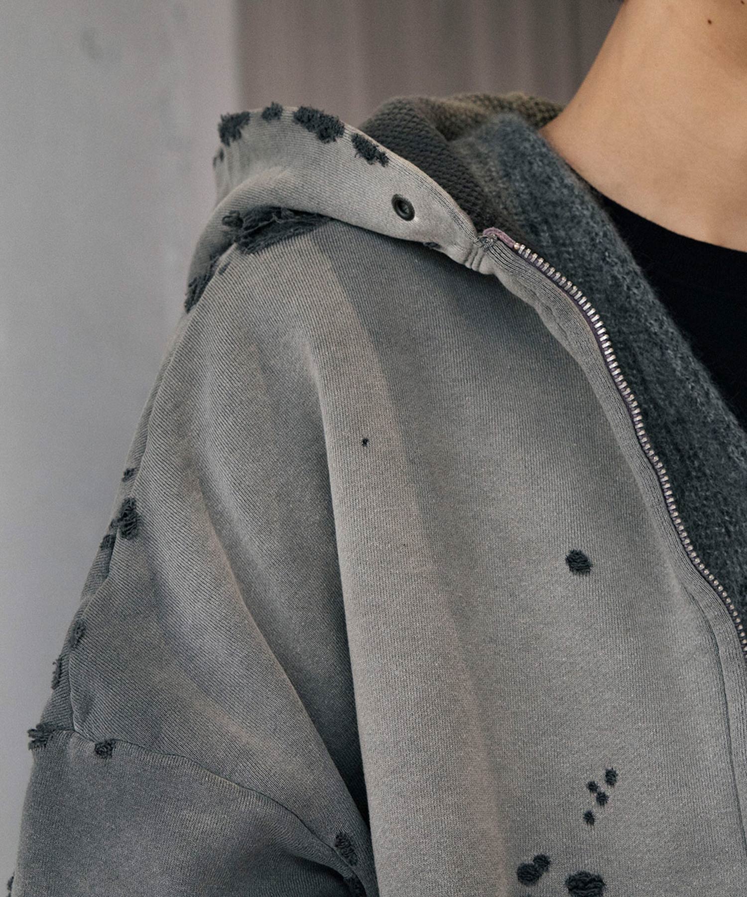 HOODIE / DBL-FC ZIP - SAINT MXXXXXX (セントマイケル) - tops