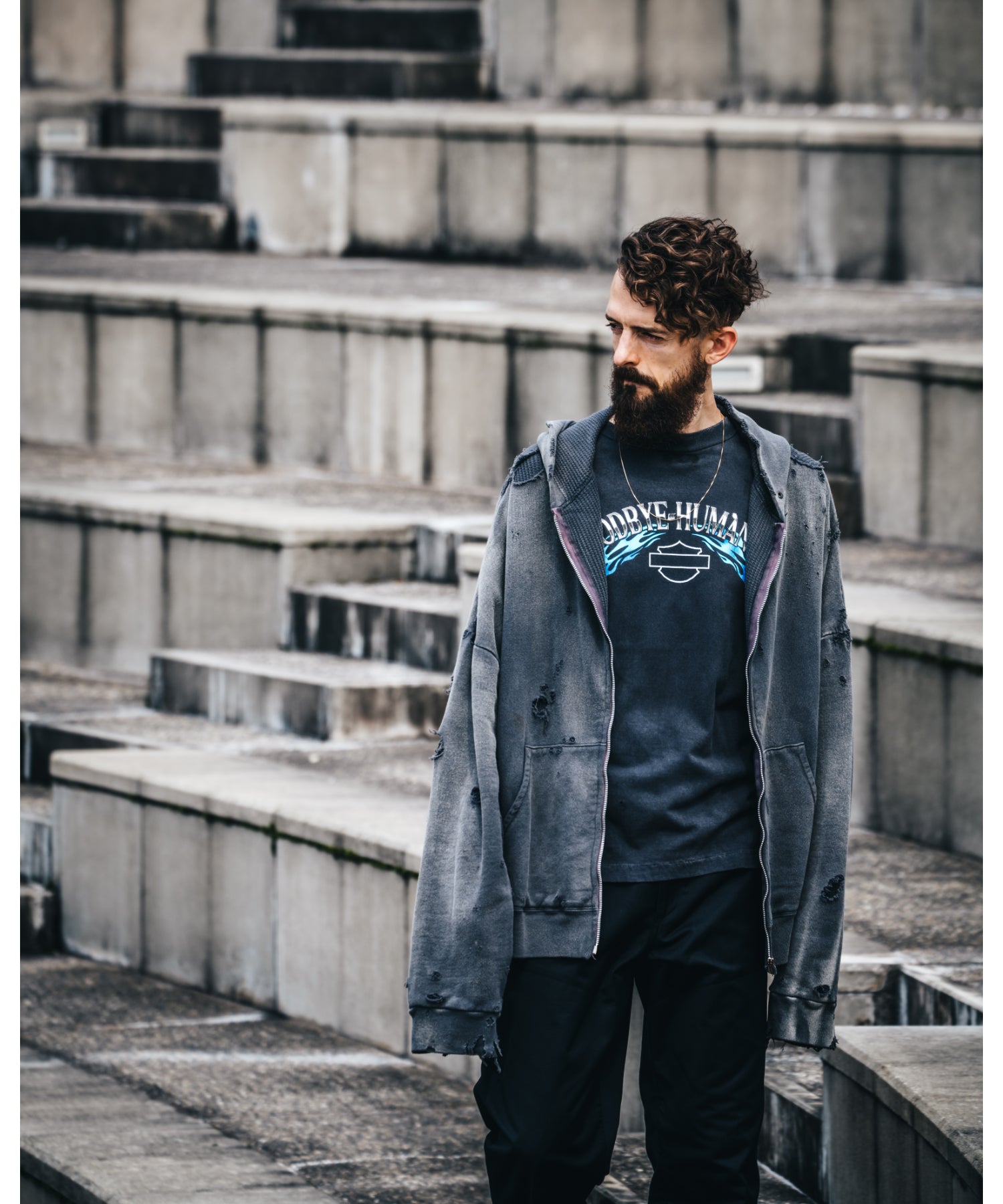 HOODIE / DBL-FC ZIP - SAINT MXXXXXX (セントマイケル) - tops