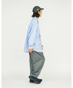 Dry Oxford Flap Pocket L/S Shirt - FreshService (フレッシュ