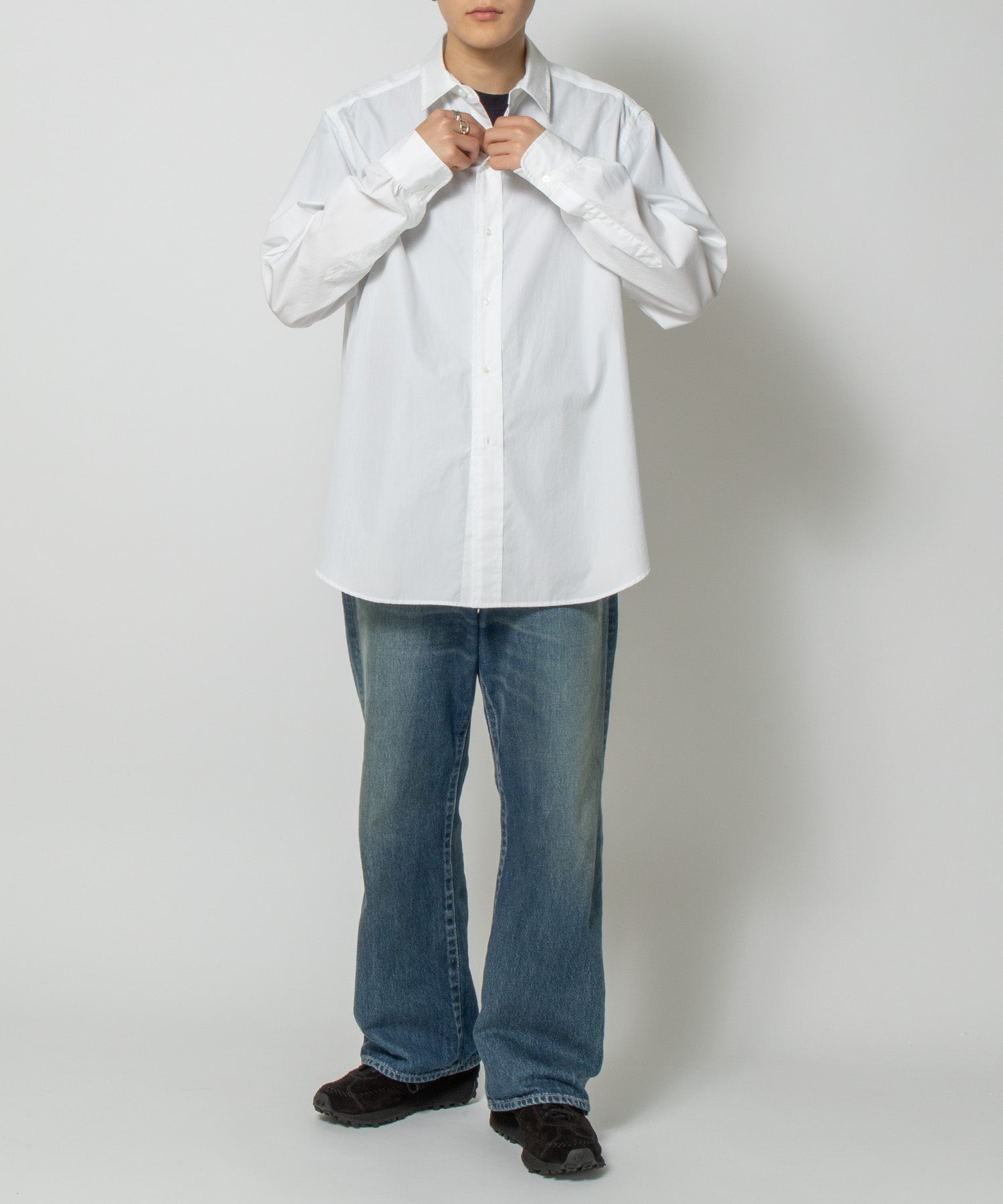 Regular Collar Shirt - A.PRESSE (アプレッセ) - tops (トップス