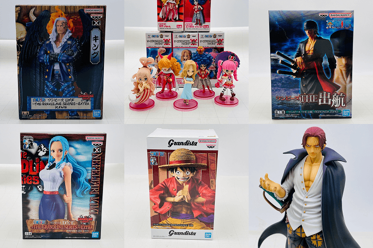 大阪府高槻市】ワンピースのフィギュア60点の買取に伺いました