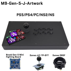 FightBox M9 Arcade Game Controller for PC/PS/XBOX/SWITCH