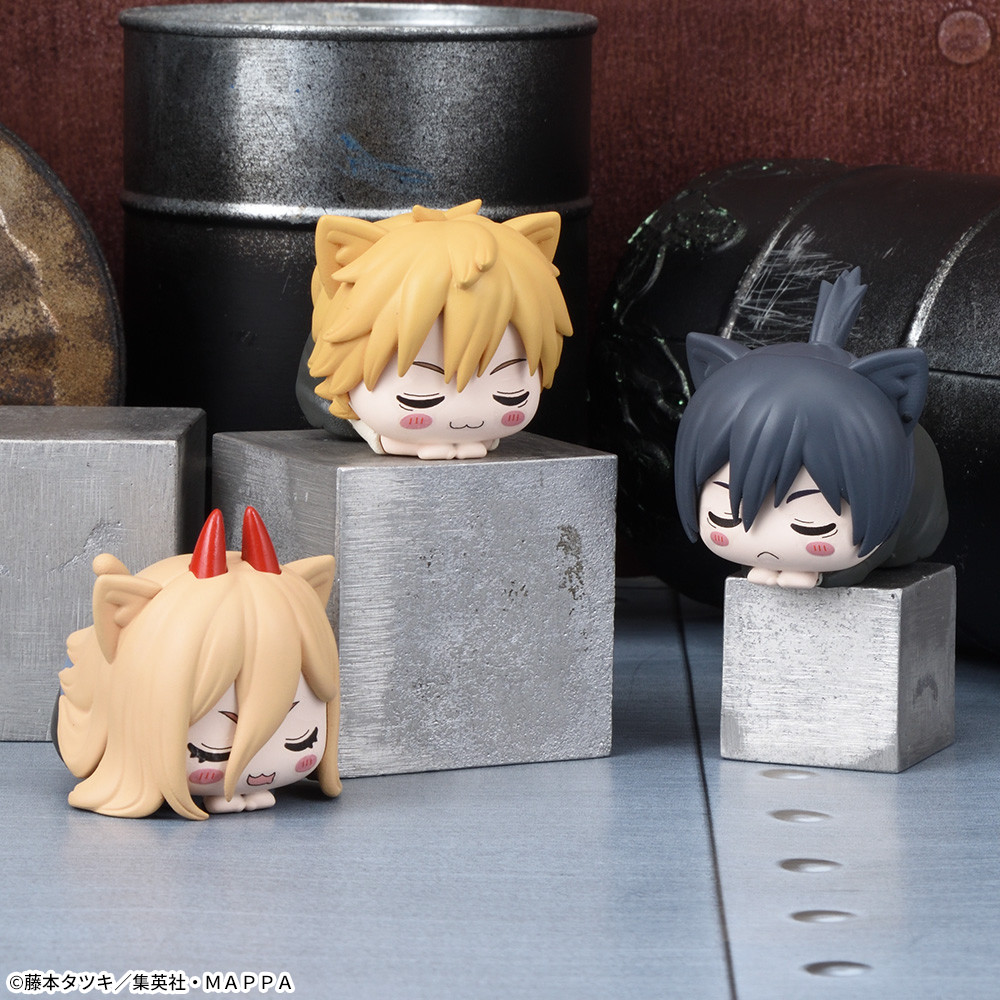 チェンソーマン おひるねこ ミニフィギュア “デンジ&パワー&早川アキ