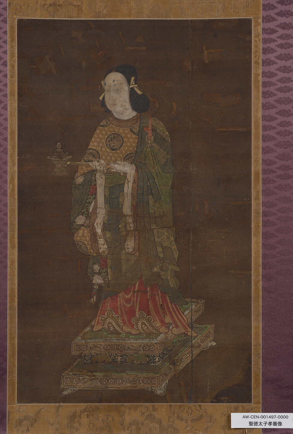 聖徳太子孝養像 | Keio Object Hub: 慶應義塾のアート＆カルチャーを