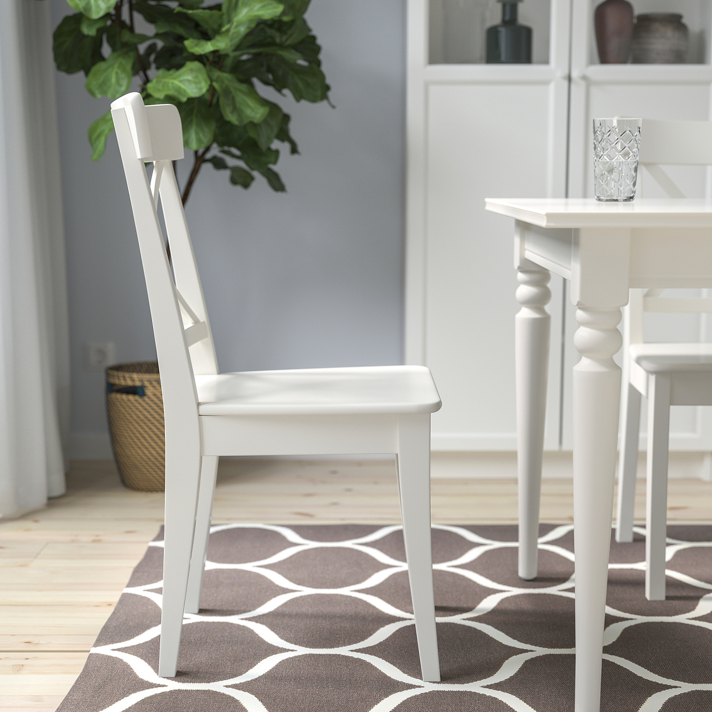 INGOLF chair white - IKEA