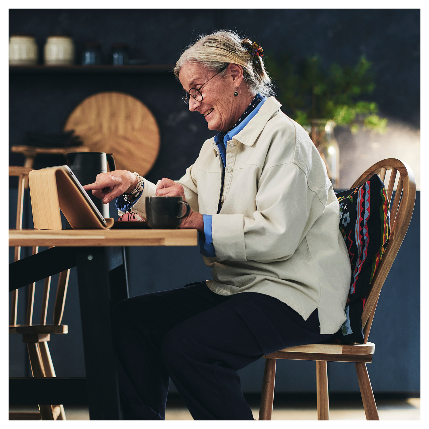 SKOGSTA chair acacia - IKEA