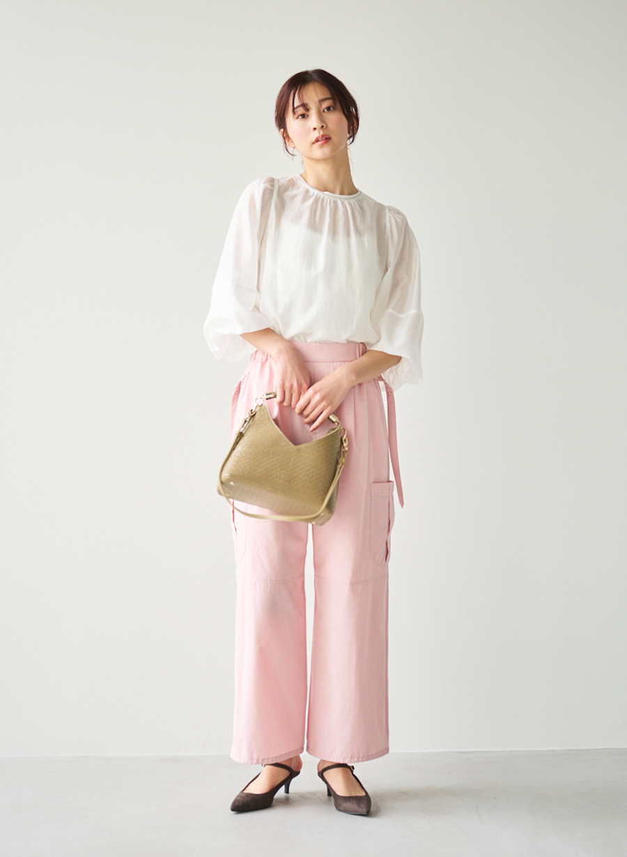 シアーボリュームスリーブブラウス｜LOUNIE（ルーニィ）公式サイト