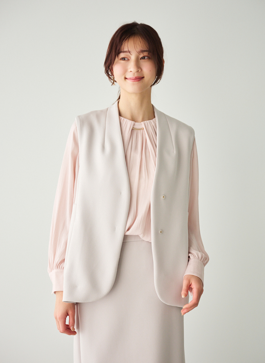 ダンボールニットジレ/セットアップ可｜LOUNIE（ルーニィ）公式サイト