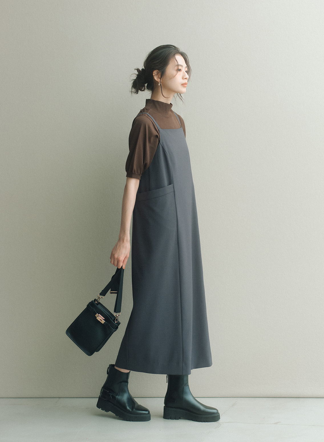 ハイネックシアーニットプルオーバー｜LOUNIE（ルーニィ）公式サイト