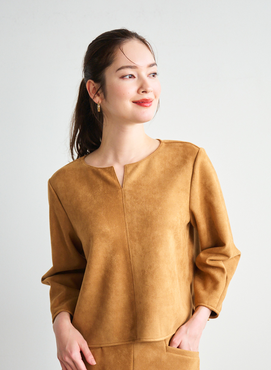 スウェードダンボールプルオーバー｜LOUNIE（ルーニィ）公式サイト