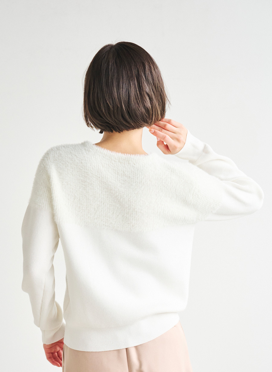 フェザードッキングニットプルオーバー｜LOUNIE（ルーニィ）公式サイト