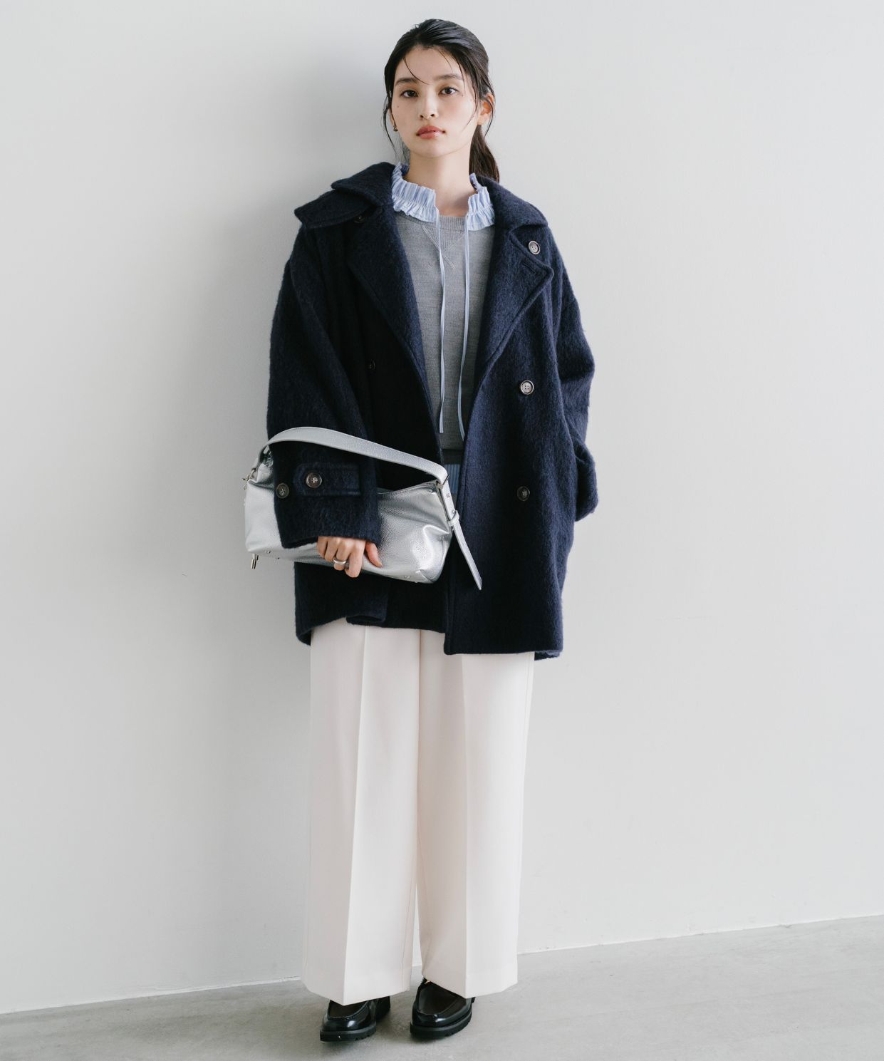 シャギーラペルコート｜Stola.（ストラ）公式通販サイト