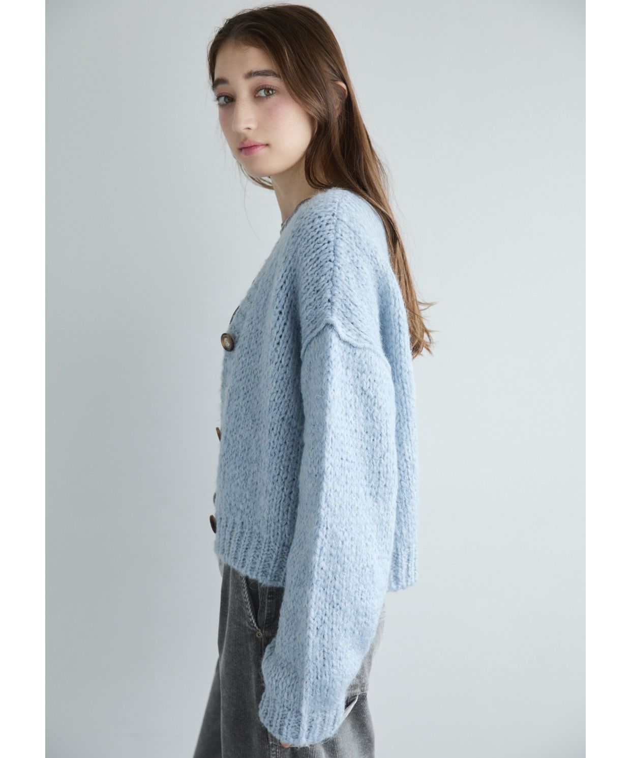 ショート丈ニットカーディガン｜Stola.（ストラ）公式通販サイト