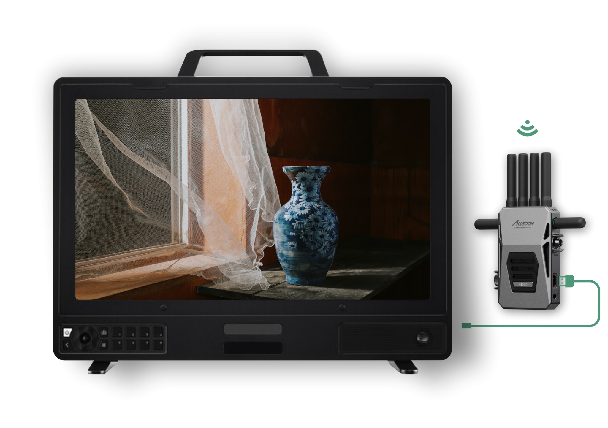 特典付き】Accsoon 4K対応映像&音声ワイヤレス伝送システム CineView