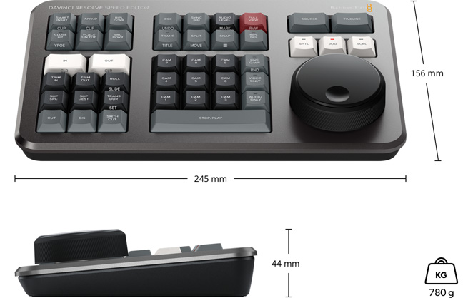 DaVinci Resolve Speed Editor(DaVinci Resolve Studio同梱) - 業務用