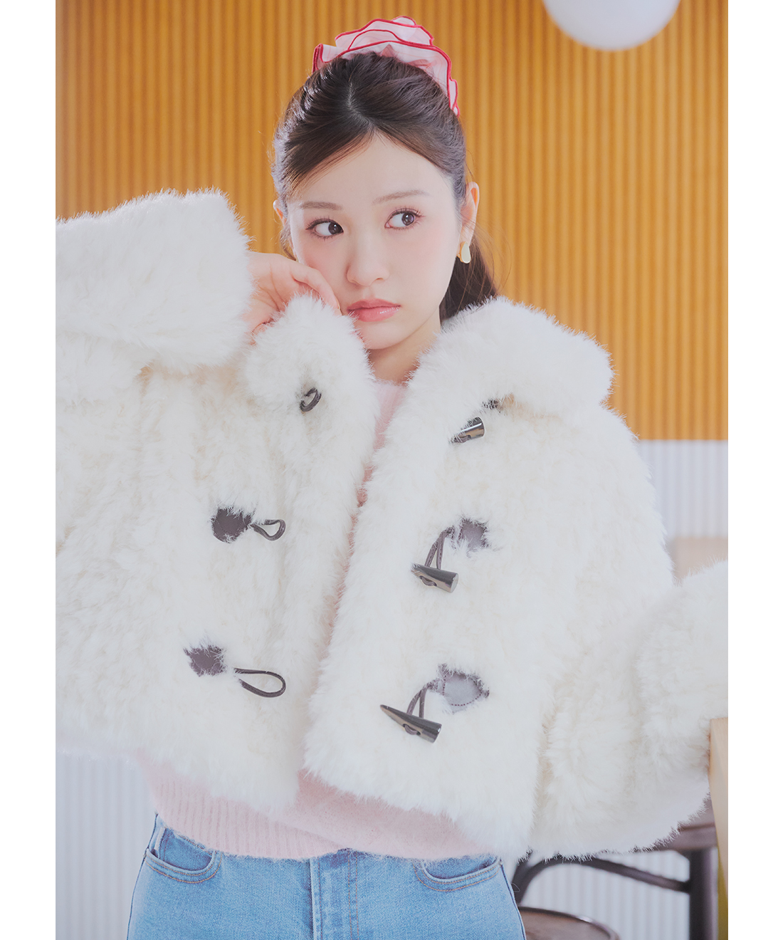 フェイクファーダッフルコート｜PETAL ONLINE（ペタルオンライン）