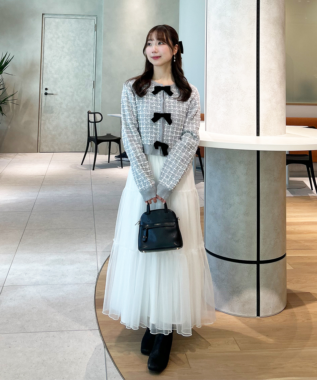 リボンニットカーディガン｜PETAL ONLINE（ペタルオンライン）