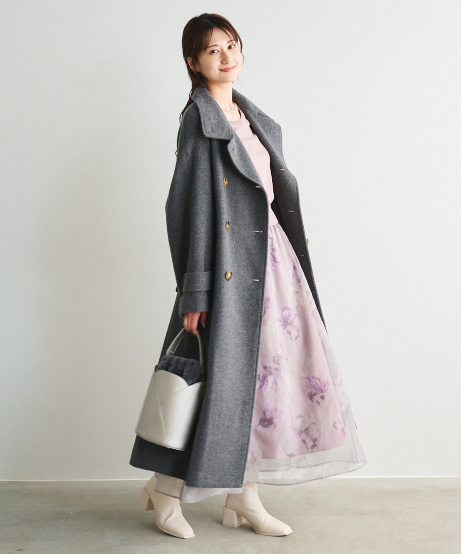 インペリアルモッサトレンチコート｜PETAL ONLINE（ペタルオンライン）