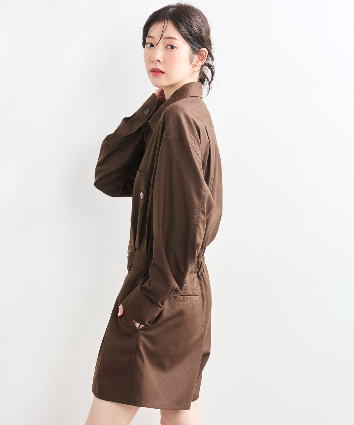 COCO DEAL/Dickies(R)》シャツオールインワン｜PETAL ONLINE（ペタル