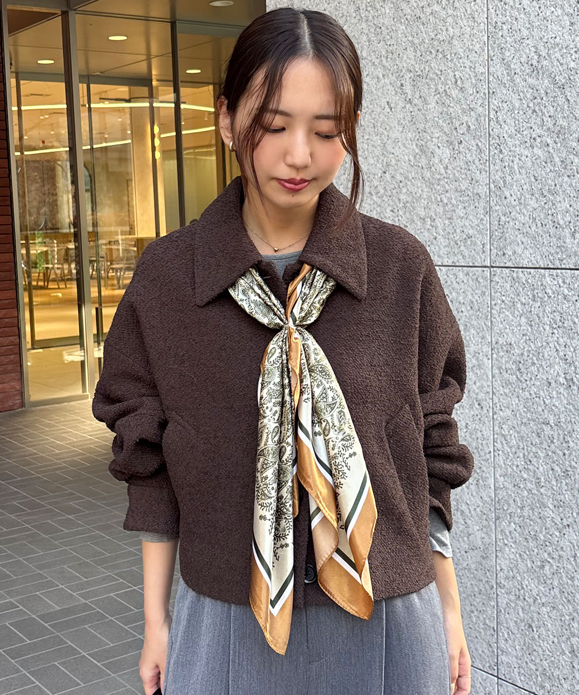 ブークレステンカラーショートコート｜PETAL ONLINE（ペタルオンライン）