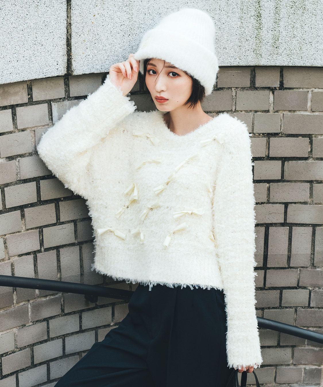 ファンシーヤーンリボンニット｜PETAL ONLINE（ペタルオンライン）