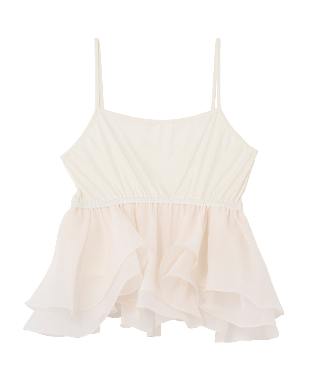 ペプラムブラウス×パフスリーブニットセット｜PETAL ONLINE（ペタル