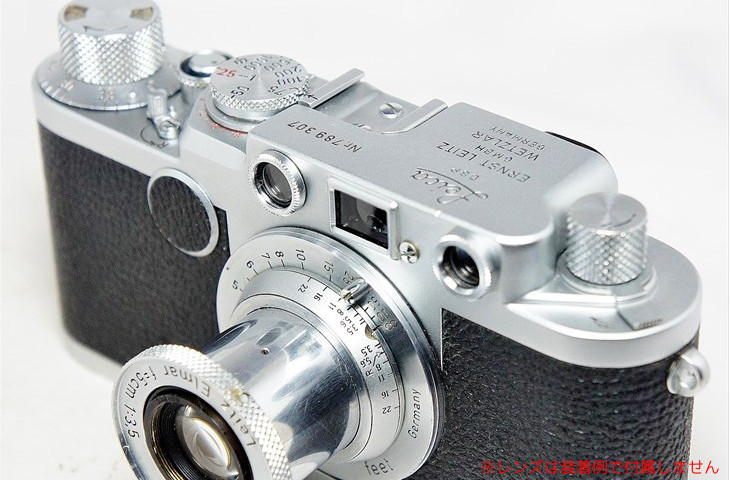 美くキレイなカメラ♪ バルナックライカIIf（2f）RD 1/1000あり