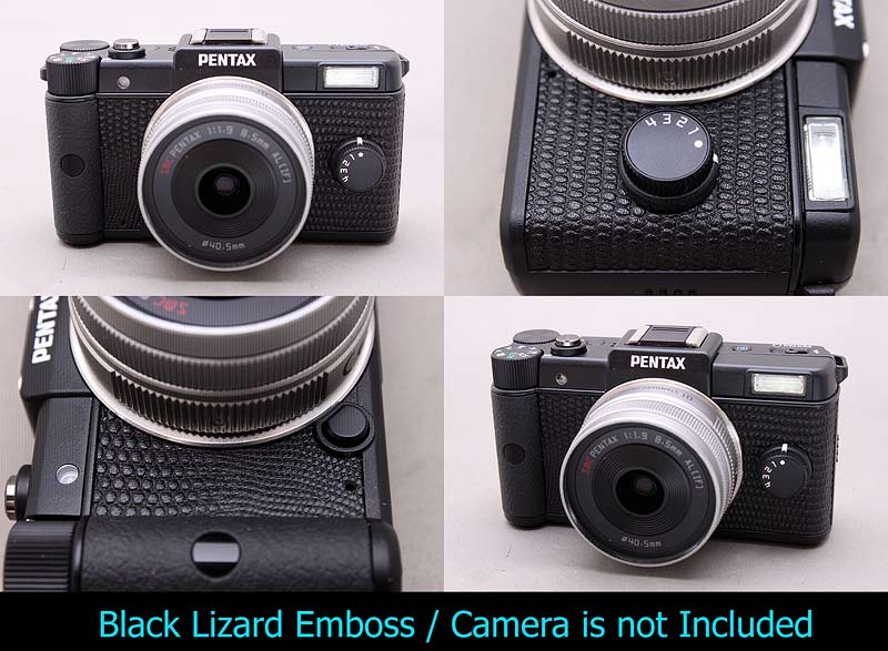 Pentax Q用カラー貼り革キット - Aki-Asahi Custom Camera Coverings