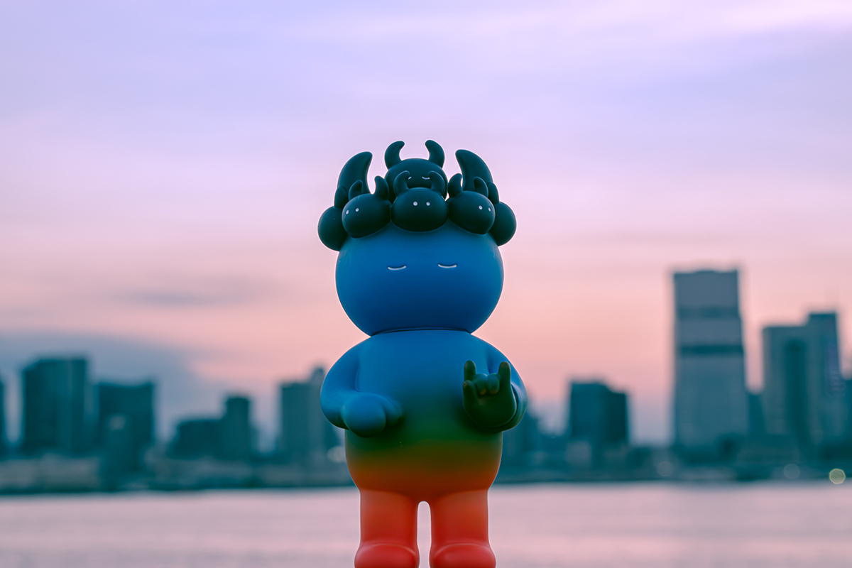 ソフビスタジオ・中空工房とUAMOUがコラボ。「IMU IMU UAMOU le ciel