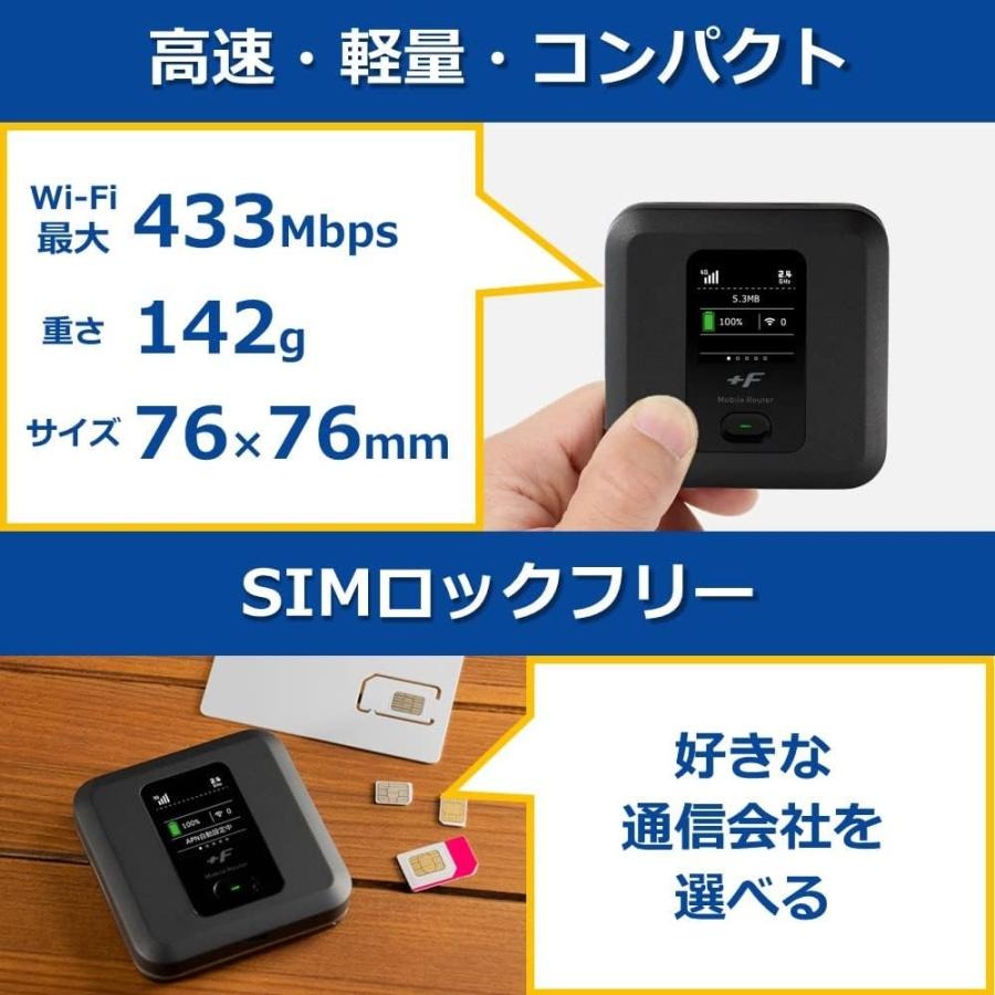 モバイルルーター+F FS040W 富士ソフト | モバイルルーターを最安値