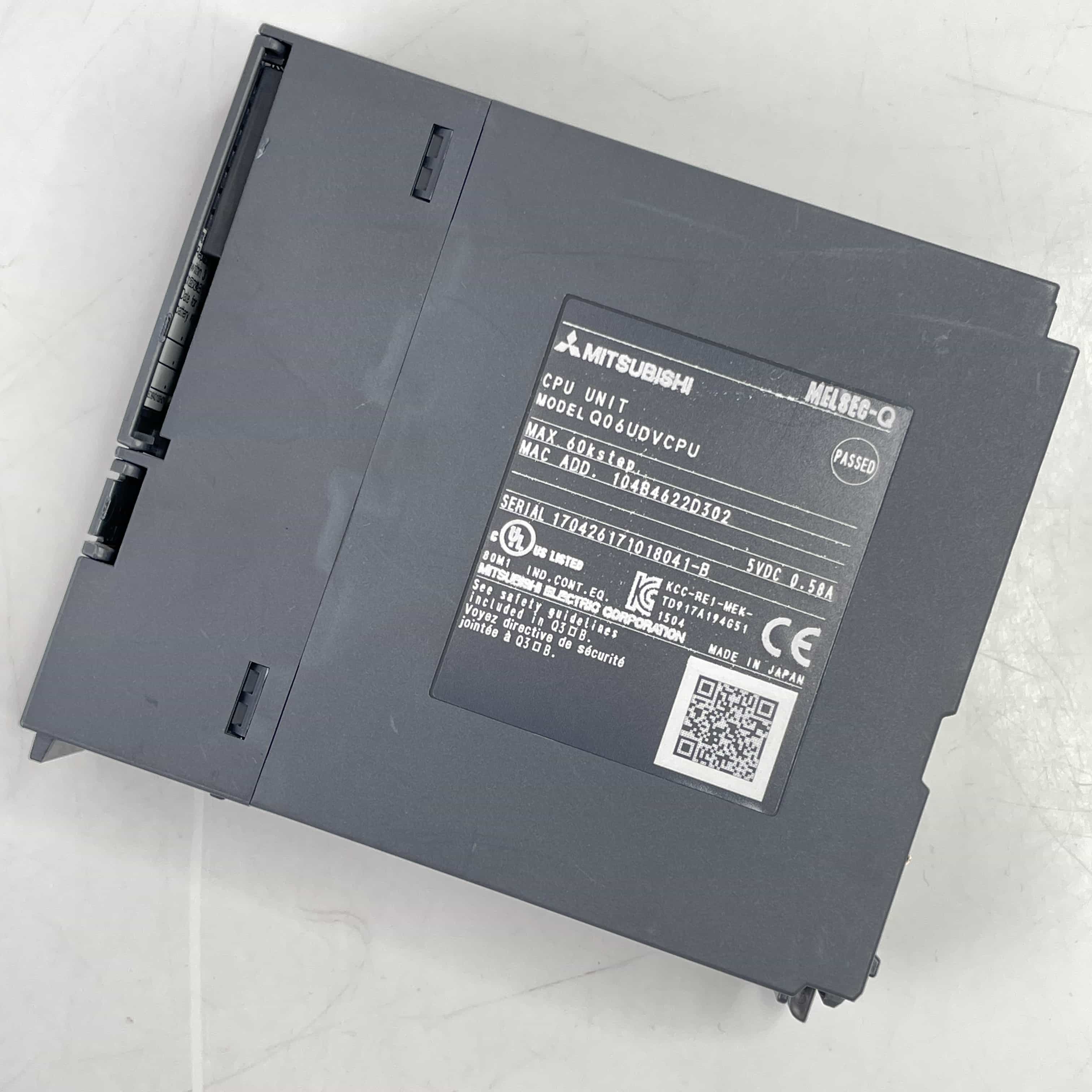 Q06UDVCPU 2015年製 MELSEC-Qシリーズ シーケンサCPU（ユニバーサル