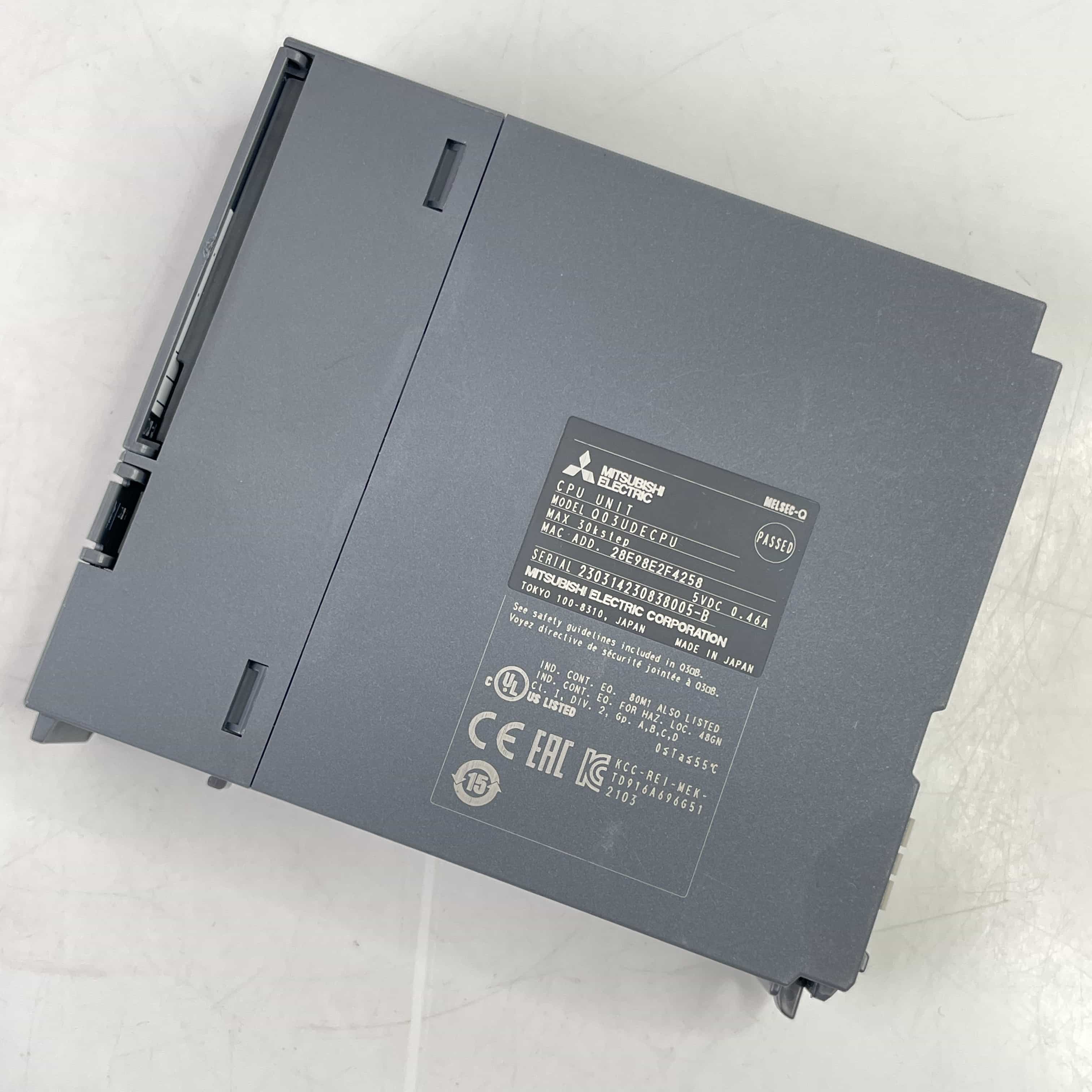 Q03UDECPU 2021年製 MELSEC-Qシリーズ シーケンサCPU（ユニバーサル