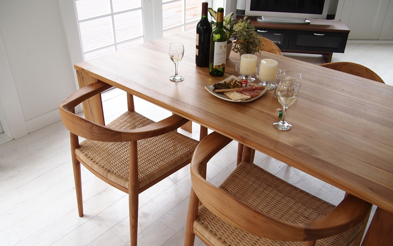 C300WX7 IDENTITY チーク ダイニングアームチェア | 【SR-net