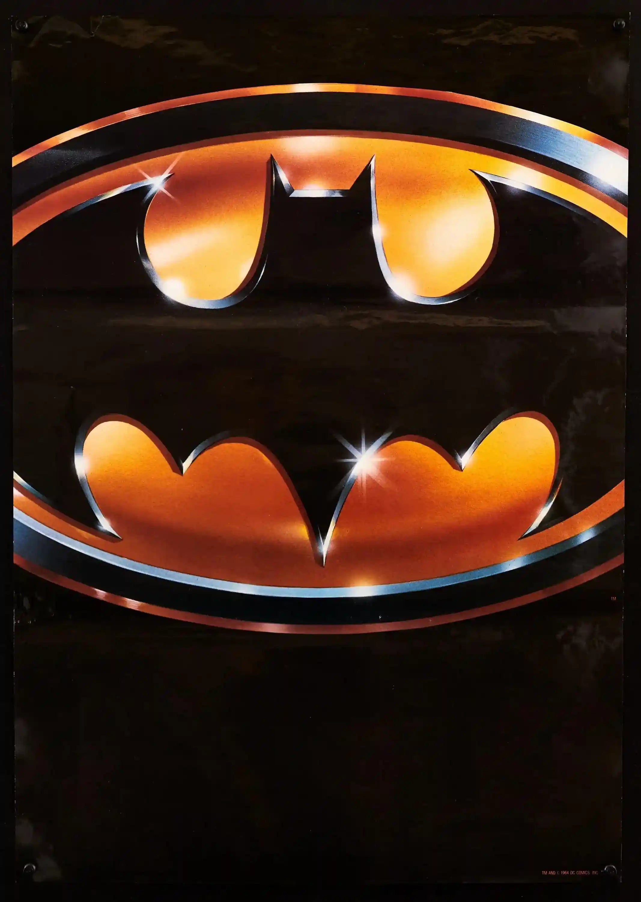 Batman Movie Poster 1989 Japanese 1 Panel (20x29)