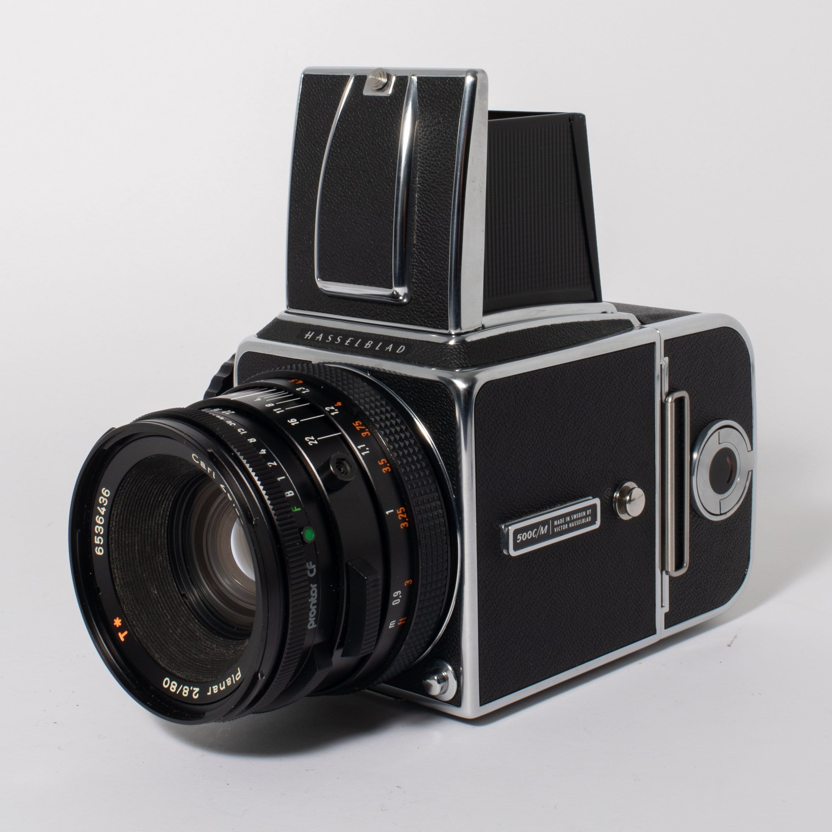 Hasselblad 500 C/M with Zeiss Planar 80mm f/2.8 CF Lens - FRESH