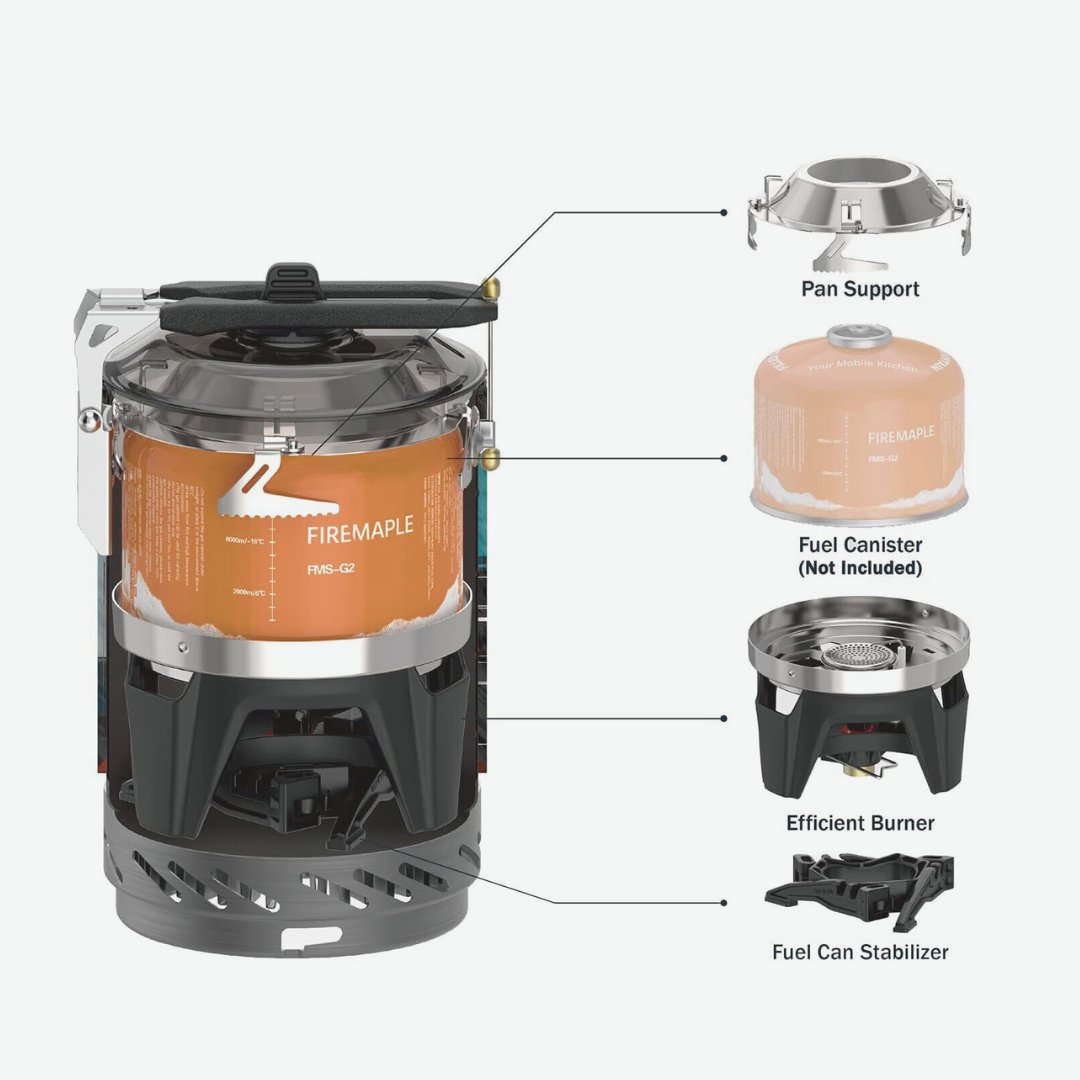 Outdoor Camping Stove System | Camp Cooking Gear | FireMaple