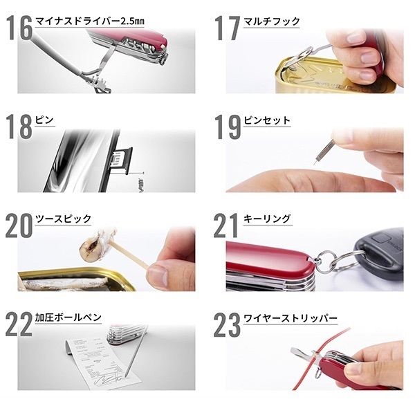 ビクトリノックス エマージェンシーツール ハントマン｜消防 工具