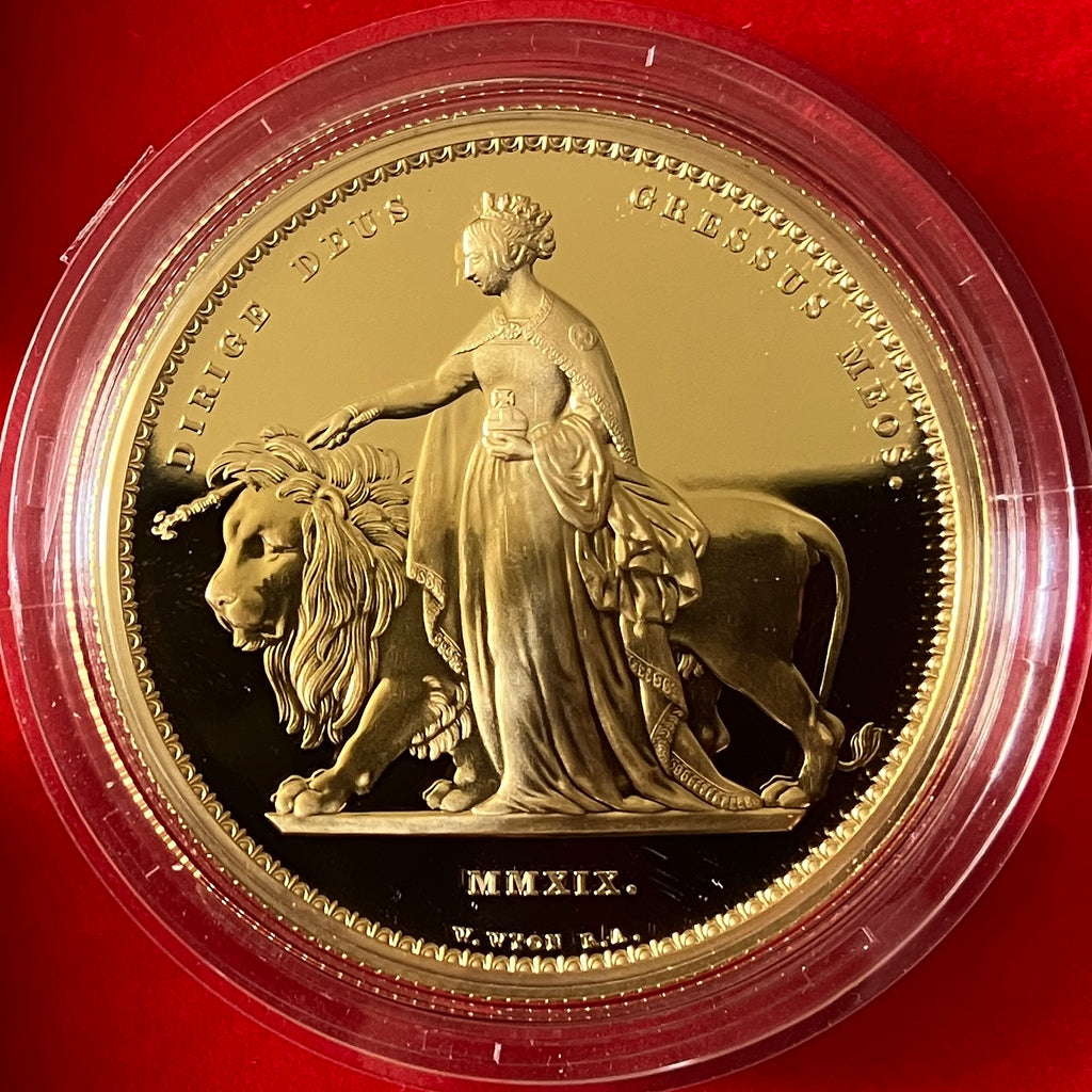 2019年 英国🇬🇧 ロイヤルミント ウナとライオン 2オンス 200ポンド