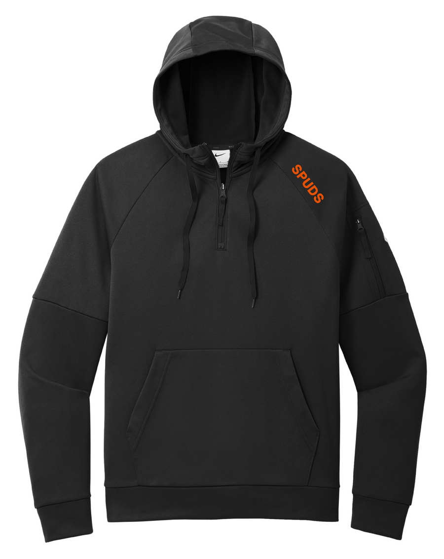 Spuds Nike Therma-Fit Pocket 1/4 Zip Fleece Hoodie (HZN) – First
