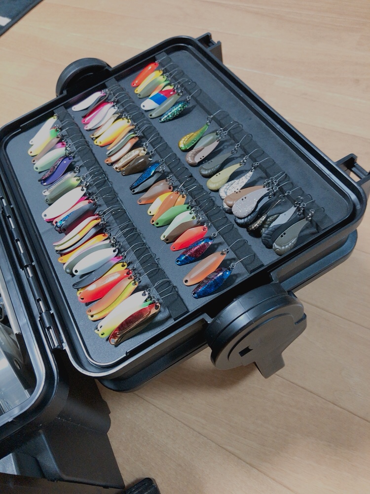 トラウトのおすすめタックルボックス紹介。ロッドスタンドカスタム